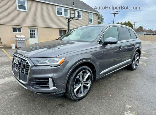 WA1LXBF7XND016550 2022 AUDI Q7 Серый Передняя левая четверть