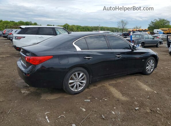 JN1CV7AP3HM642013 2017 INFINITI Q50 Черный Передняя правая четверть