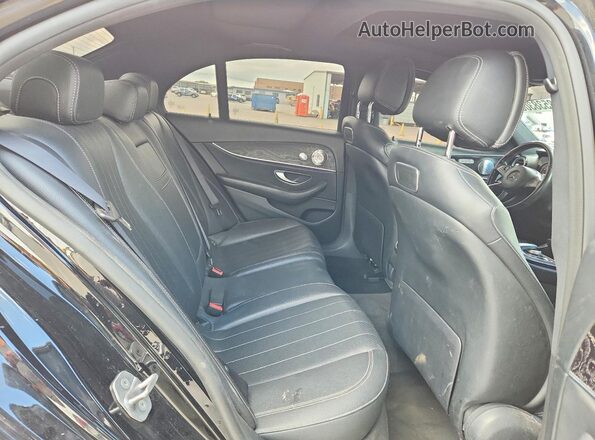 WDDZF4KBXJA386066 2018 MERCEDES-BENZ E Black Вид задньої частини салону