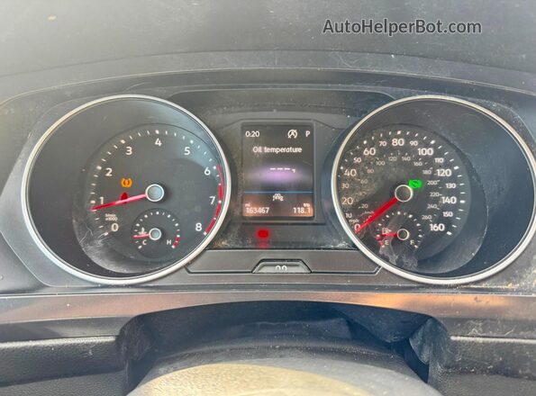 3VV0B7AX7LM015922 2020 VOLKSWAGEN TIGUAN Blue ხელსაწყოთა პანელის ხედი