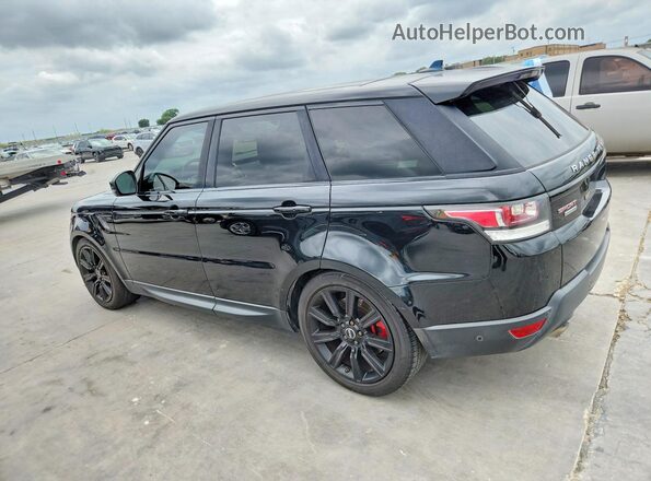 SALWR2EF0GA579898 2016 LAND ROVER RANGE Black Tył prawy