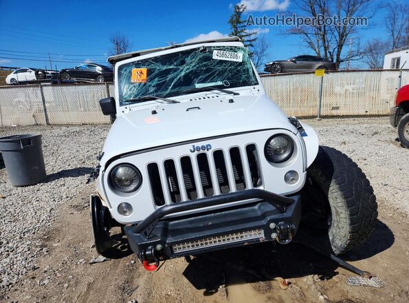 1C4BJWEGXGL107869 2016 JEEP WRANGLER Белый Вид сзади