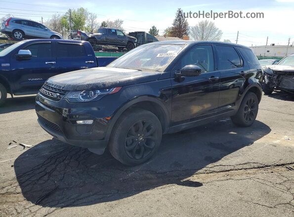 SALCT2BG6HH711685 2017 LAND ROVER DISCOVERY Черный Передняя левая четверть
