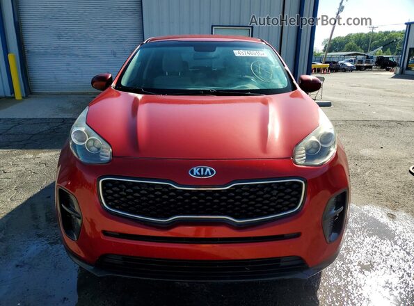 KNDPM3AC5J7474466 2018 KIA SPORTAGE Красный Вид сзади