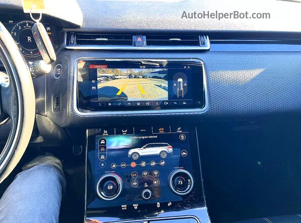 SALYL2RV3JA743387 2018 LAND ROVER RANGE ROVER Белый Вид задней части салона