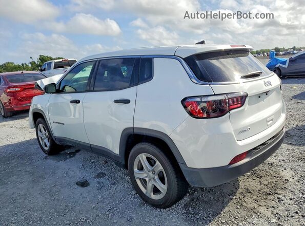 3C4NJDAN8PT507634 2023 JEEP COMPASS Белый Задняя правая четверть