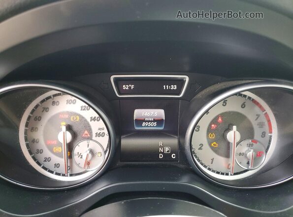 WDDSJ4GB5GN389757 2016 MERCEDES-BENZ CLA-CLASS Белый Вид задних сидений