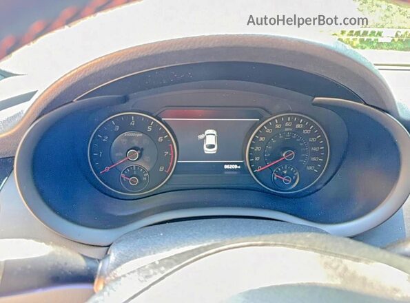 KNAE45LCXK6061463 2019 KIA STINGER Белый Вид щитка приборов