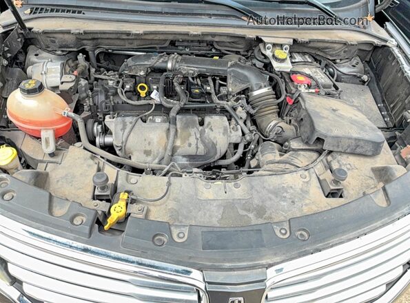 5LMCJ3C92HUL36106 2017 LINCOLN MKC Серый Вид панели приборов