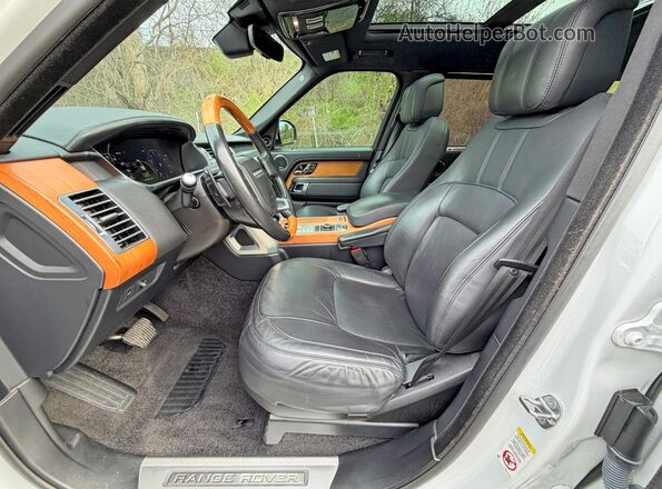 SALGS5RE9KA537606 2019 LAND ROVER RANGE White Widok naklejki z numerem VIN