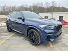2023 Bmw X5 M50i Синий vin: 5UXJU4C02P9P90563