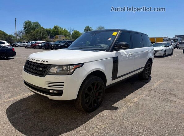 SALGS3EF9GA273443 2016 LAND ROVER RANGE ROVER White Հետևի աջ