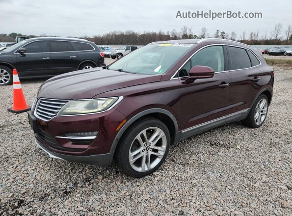 5LMTJ3DHXGUJ01103 2016 LINCOLN MKC Бордовый Передняя левая четверть