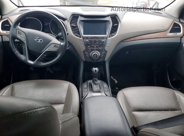 KM8SRDHF4KU300503 2019 HYUNDAI SANTA FE Gray Вид щитка приладів