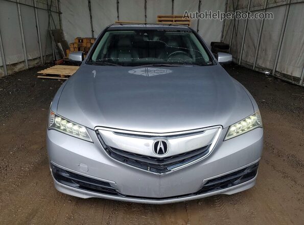 19UUB1F53HA800674 2017 ACURA TLX Серебряный Вид спереди