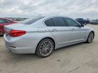2017 Bmw 530 I Silver vin: WBAJA5C39HWA35133