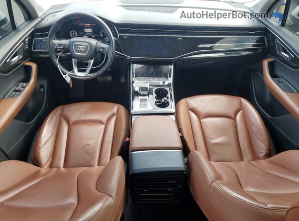 WA1LXAF7XMD014161 2021 AUDI Q7 Белый Вид щитка приборов