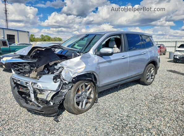 5FNYF8H59NB022426 2022 HONDA PASSPORT Серебряный Передняя левая четверть