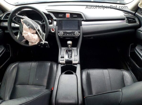 2HGFC1F75GH647318 2016 HONDA CIVIC Black Vista del salpicadero