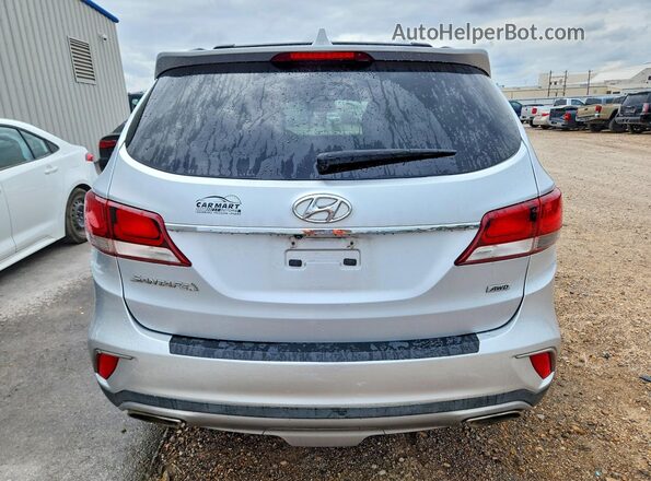 KM8SNDHF2HU251838 2017 HYUNDAI SANTA Silver Widok wnętrza z przodu
