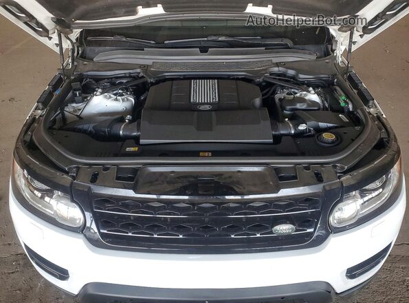 SALWR2EF7GA111036 2016 LAND ROVER RANGE ROVER Белый Вид подкапотного пространства