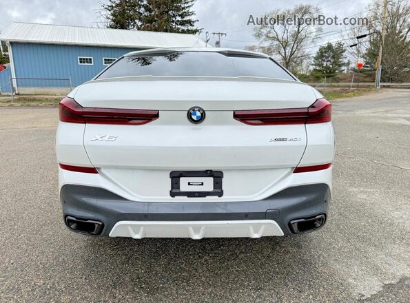 5UXCY6C05P9P51197 2023 BMW X6 Белый Панорамный вид салона 360°