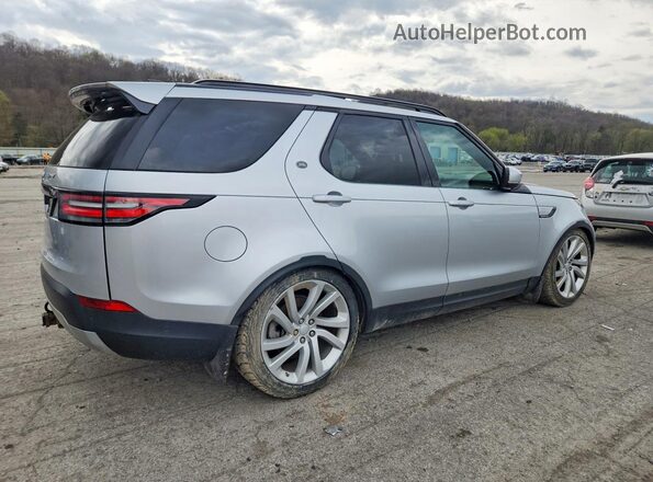 SALRHBBK9HA023169 2017 LAND ROVER DISCOVERY Серебряный Передняя правая четверть