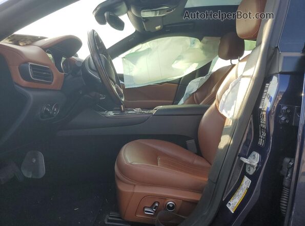ZN661XUA6MX370853 2021 MASERATI LEVANTE Blue Вид салону спереду