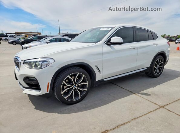 5UX2V1C03M9H38079 2021 BMW X4 Белый Задняя левая четверть