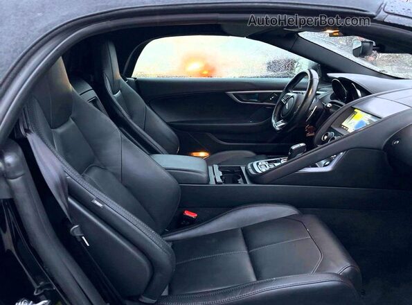 SAJDD5GX0LCK69156 2020 JAGUAR F-TYPE Черный Вид сзади