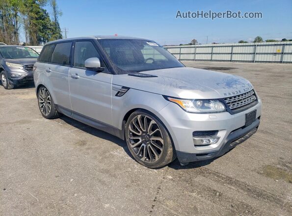 SALWR2PF2GA661760 2016 LAND ROVER RANGE Серебряный Вид спереди