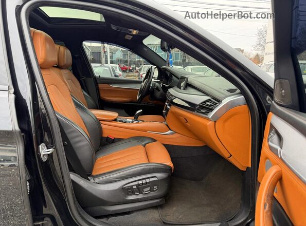 5UXKU6C55G0R34316 2016 BMW X6 Черный Вид сзади