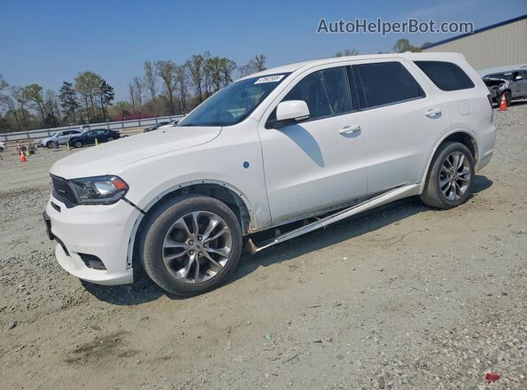 1C4RDHDG5LC307023 2020 DODGE DURANGO Белый Передняя левая четверть