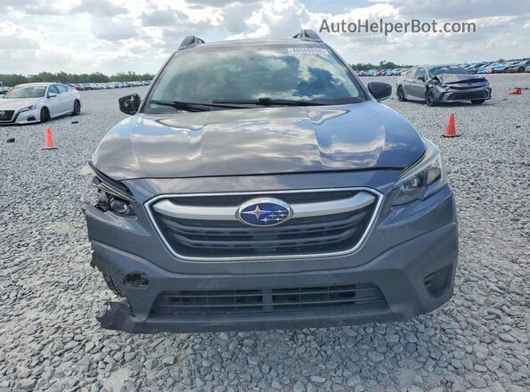 4S4BTAAC7M3191348 2021 SUBARU OUTBACK Gray Widok z tyłu