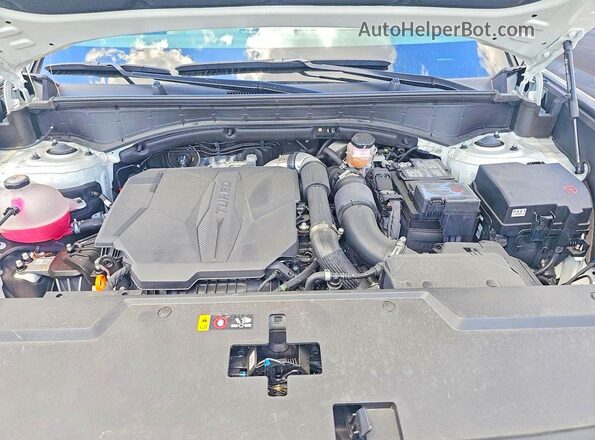5NMP24GL3SH140207 2025 HYUNDAI SANTA FE White Widok deski rozdzielczej