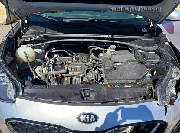 KNDPMCAC4L7732074 2020 KIA SPORTAGE Silver Vista del salpicadero