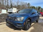 2020 Volkswagen Tiguan S Blue vin: 3VV0B7AX7LM015922