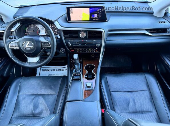 2T2BZMCA5HC070875 2017 LEXUS RX 350 Белый Вид подкапотного пространства