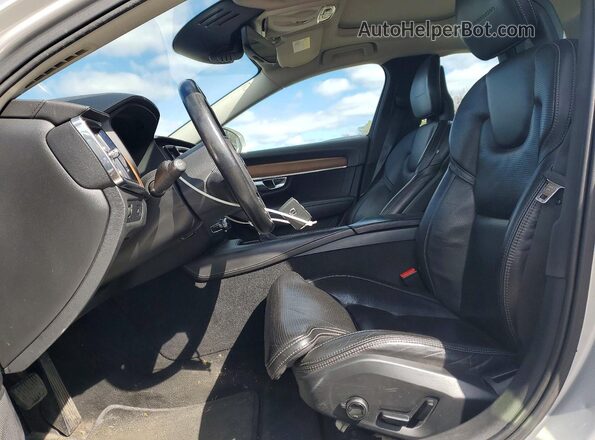 YV1A22ML0H1011059 2017 VOLVO S90 Серебряный Вид панели приборов