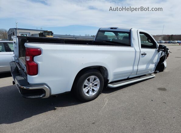 3GCNAAED4RG371059 2024 CHEVROLET SILVERADO White Widok deski rozdzielczej