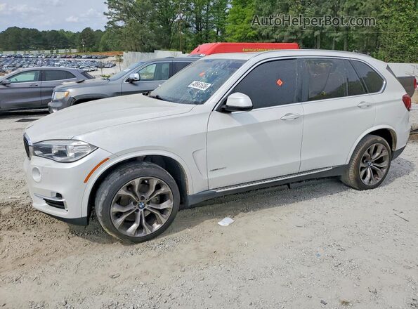 5UXKR0C5XG0P22915 2016 BMW X5 Белый Задняя левая четверть