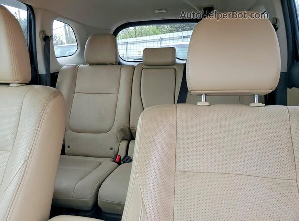 JA4AZ3A30HZ049351 2017 MITSUBISHI OUTLANDER Коричневый Вид задней части салона