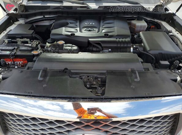JN8AZ2NE3K9225378 2019 INFINITI QX80 Белый Вид наклейки с VIN-кодом