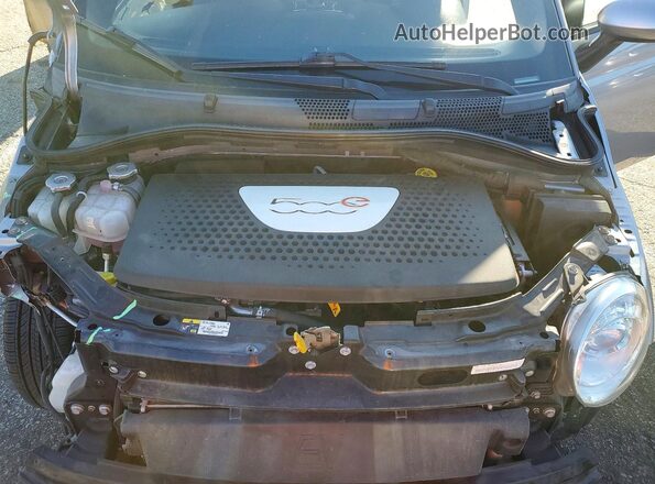 3C3CFFGE2HT575896 2017 FIAT 500 Silver უკანა სალონის ხედი