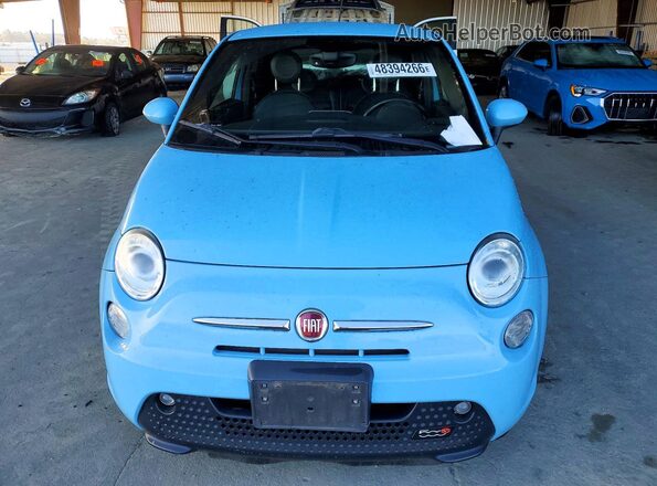 3C3CFFGE4GT201532 2016 FIAT 500 Синий Вид спереди