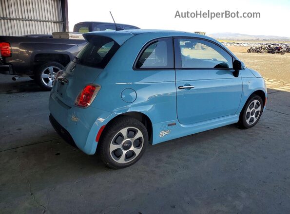 3C3CFFGE4GT201532 2016 FIAT 500 Синий Задняя правая четверть