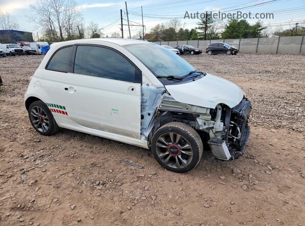 3C3CFFKH8JT425654 2018 FIAT 500 White Delantero derecho