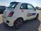 2017 Fiat 500 White vin: 3C3CFFKR1HT700252