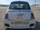 2017 Fiat 500 White vin: 3C3CFFKR1HT700252