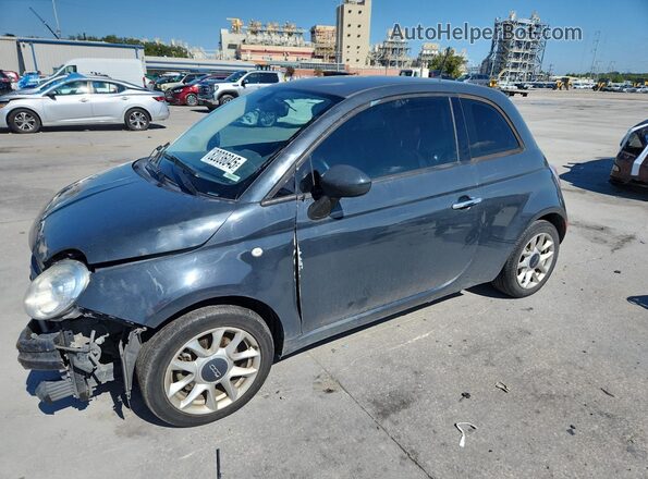 3C3CFFKR9HT671423 2017 FIAT 500 Gray Передня ліва чверть